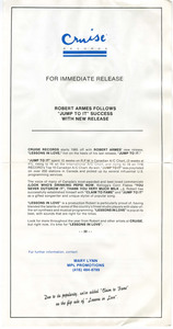 45 robert armes lesson in love pic sleeve inside foldout
