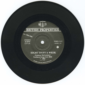 45 british properties eight days a week bw niag'ra falls vinyl 01