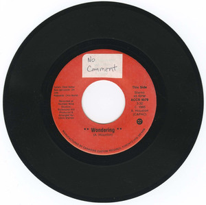 45 no comment   wondering bw honesty vinyl 01