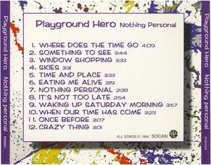 Cd playground hero   nothing personal inlay