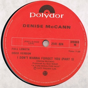 Denise mccann 1977 a