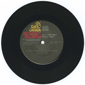 45 beth anne cole toronto singer %28cbc%29 vinyl 01