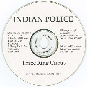 Cd indian police three ring circus cd