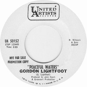 Lightfoot  gordon   the way i feel bw peaceful waters %281%29