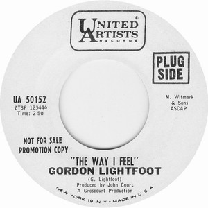 Lightfoot  gordon   the way i feel bw peaceful waters %282%29