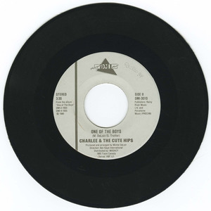 45 charlee   the cute hips   one of the boys vinyl 02