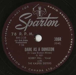 78 bobby hill and kasper singers   dark as a dungeon