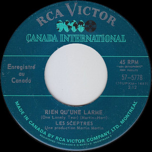 The sceptres montreal rien qu une larme rca victor canada international