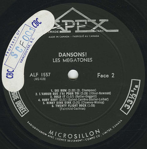 Megatones   dansons label 02