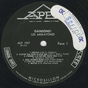 Megatones   dansons label 01