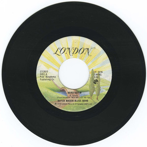 45 dutch mason blues band   barefootin' vinyl 01