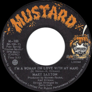 Saxton  mary   take a chance bw i'm a woman %28in love with my man%29 %281%29