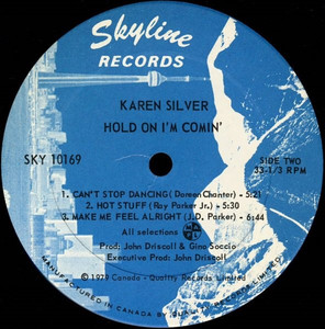 Karen silver %e2%80%93 hold on i'm comin' %281%29