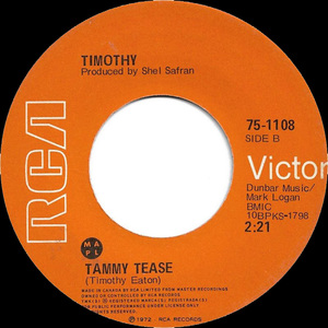 Eaton  timothy   rock   roll music bw tammy tease %281%29