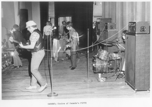 Fifth  left to right ron rene  kurt winter  melvin ksionzek  vance masters on drums