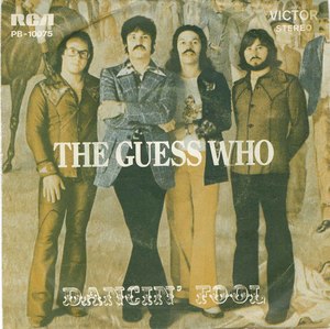 45 guess who dancin fool portugal pic sleeve