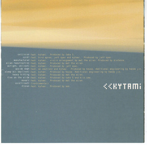 Cd kytami conflation back