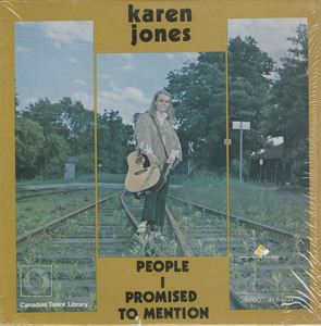 Karen jones   people i promised to mention front