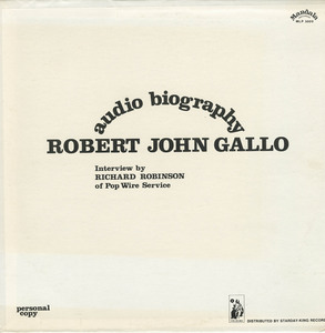 Robert john gallo   autobiography front