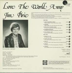 Jim pirie   love the world away back