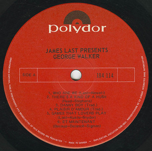 George walker   james last presents %28polydor 184 114%29 label 01