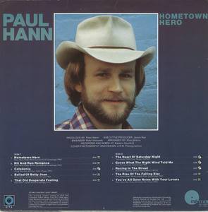 Paul hann   hometown hero back