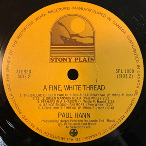 Hann  paul   a fine white thread %281%29