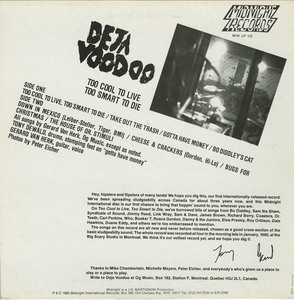 Deja voodoo too cool to live france back
