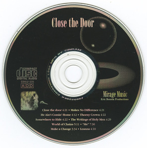 Cd eric benson   close the door cd