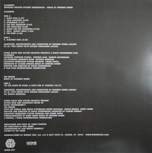 Shore  howard   scanners %28original motion picture soundtrack%29  the brood %289%29
