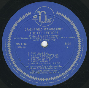 Collectors   grass and wild strawberries label 02