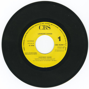 45 leonard cohen   everybody knows %28spain ps%29 vinyl 01