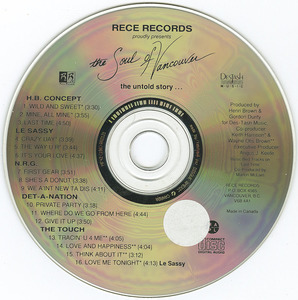 Cd va soul of vancouver  the untold story cd