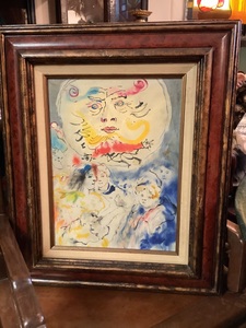 Reginald pollack framed painting