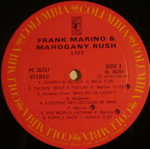 Mahogany rush   live vinyl %281%29