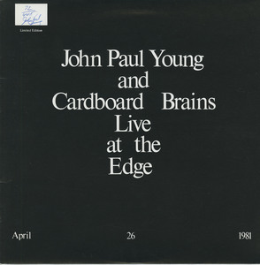 Cardboard brains   live at the edge front