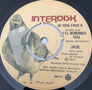 Jade   love's gonna change bw i'll remember you %282%29