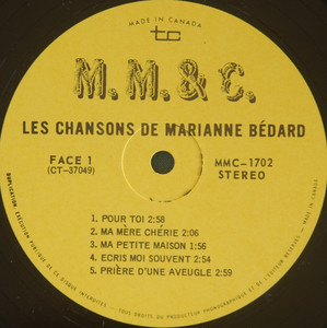 B%c3%a9dard  marianne   chante pour toi %281%29