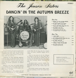 Jensen sisters   dancin' in the autumn breeze back