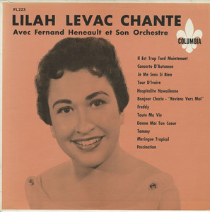 Lilah levac   chante front