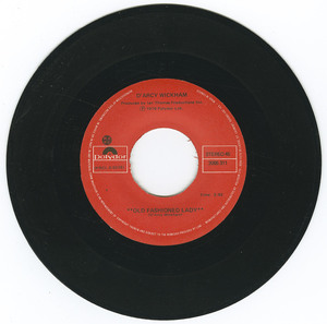 45 d'arcy wickham   old fashioned lady vinyl 01