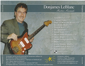 Cd donjames leblanc   guitar serenade inlay