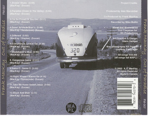 Cd frank mackay   out of paradise inlay