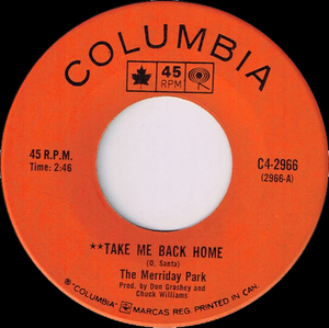 Merriday park   take me back home bw it all comes back to me