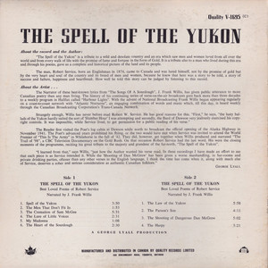 Robert service  j. frank willis %e2%80%93 the spell of the yukon %284%29