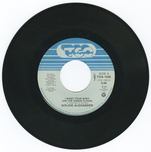 45 goldie alexander   i want your body vinyl 01