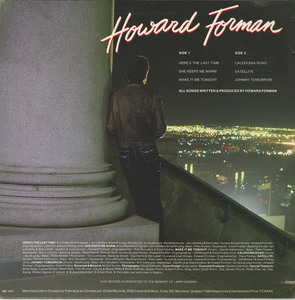 Howard forman   satellite back