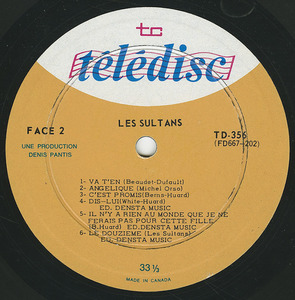 Les sultans   st label 02