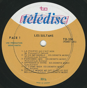 Les sultans   st label 01