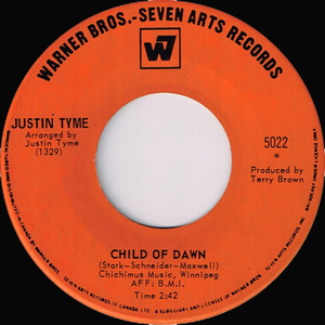 Justin tyme child of dawn warner bros